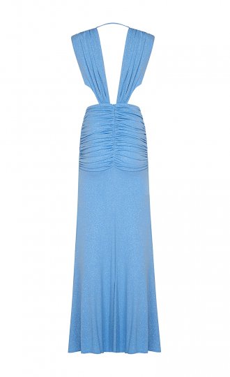 ROSEANNE Maxi dress blue  2