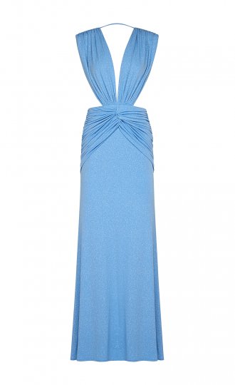 ROSEANNE Maxi dress blue  1