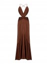 OPHELIA Dress Brown 