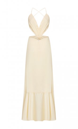 OPHELIA Dress Off White  2