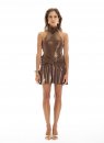 LENORE dress Bronze