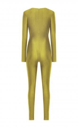 LUNETTE catsuit olive gold 4