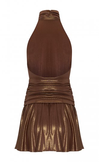 LENORE dress Bronze 4