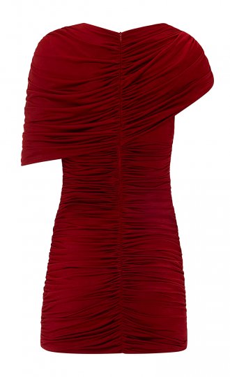 SIARA dress bordeaux 4