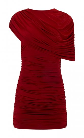 SIARA dress bordeaux 3