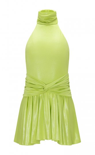 LENORE dress Lime 1