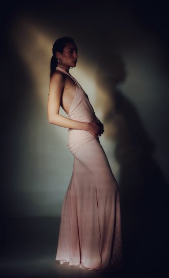 VANESSA Powder Maxi dress 3